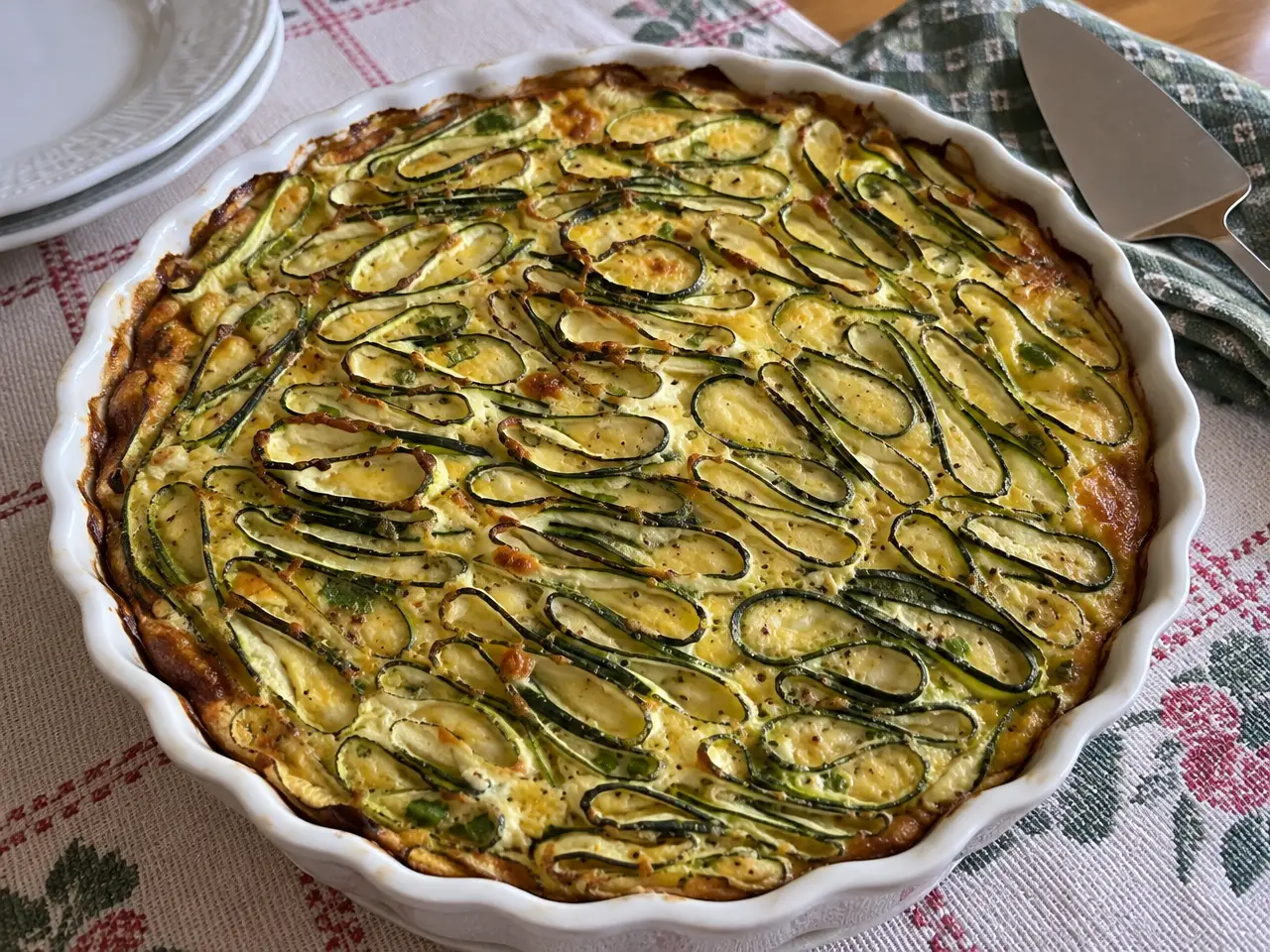 Frittata Ondulada de Abobrinha