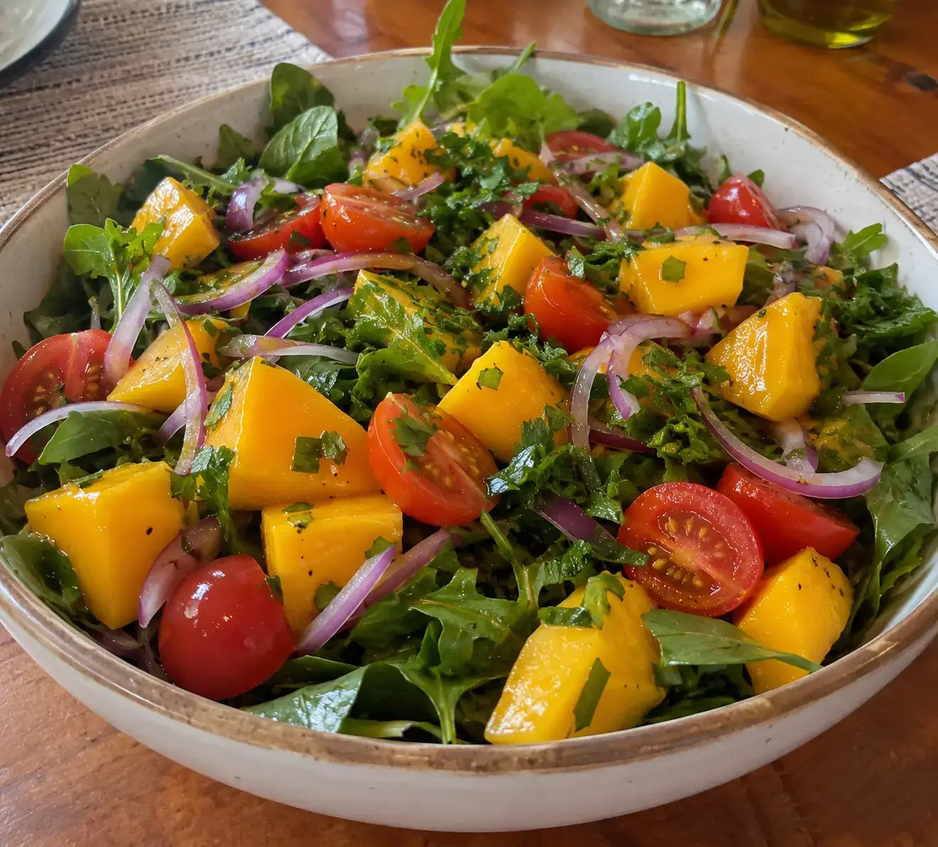 Salada Tropical de Manga
